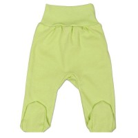 Dojčenské polodupačky New Baby zelené