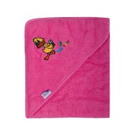 Detská osuška 80x80 Balbínka ružová