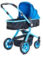Detský kočík 2v1 CARETERO Navigator blue