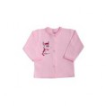 Dojčenský kabátik Bobas Fashion Somárik ružový
