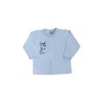 Dojčenský kabátik Bobas Fashion Oslík modrý
