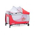Cestovná postieľka CARETERO Grande red 2016