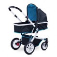 Detský kočík 2v1 CARETERO Compass blue